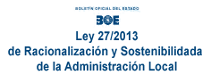Ley 27/2013 de Racionalización