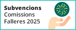 banner Subvenciones Comisiones Falleras 2025