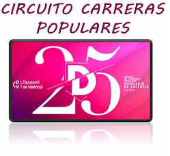 banner sobre Circuito de Carreras Populares