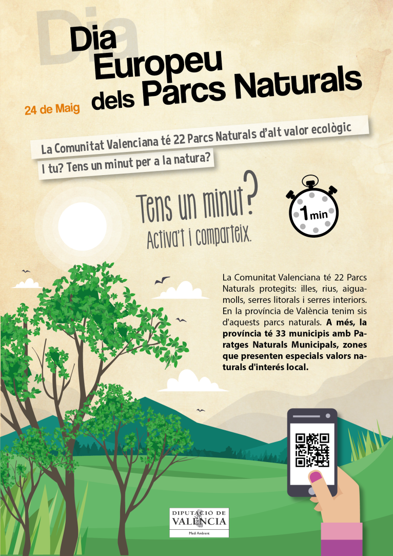 La Diputació reafirma el seu compromís amb el patrimoni natural de les comarques valencianes en el Dia Europeu dels Parcs Naturals 