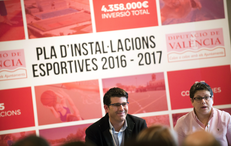 La Diputación invierte 4,3 millones en la mejora y conservación de instalaciones deportivas municipales
