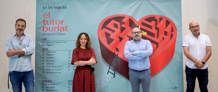 Les Arts Volant llevará ‘El tutor burlat’, de Martín i Soler, por la geografía valenciana