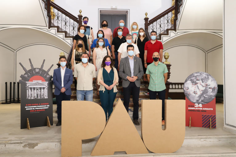 El Fons Valencià per la Solidaritat i la Diputació presenten la segona edició del projecte ‘València per la Pau’