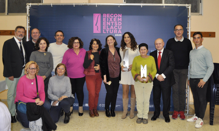 Caudete de las Fuentes rep el Reconeixement de la Cultura de la Diputació de València