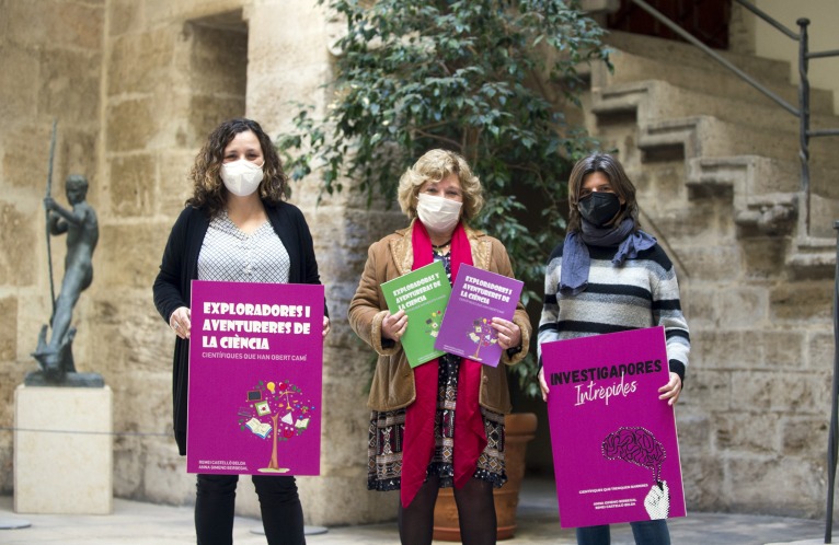 La Diputació difon en col·legis i instituts de la província el treball que realitzen les científiques valencianes