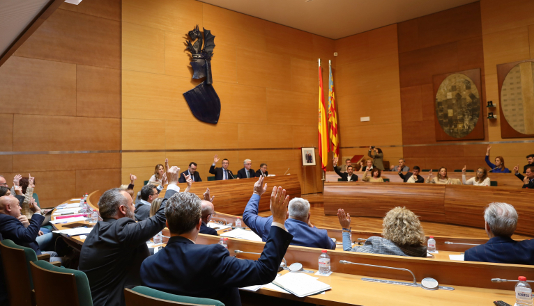 La Diputació crearà una comissió no permanent per a la recuperació de les comarques afectades per la dana