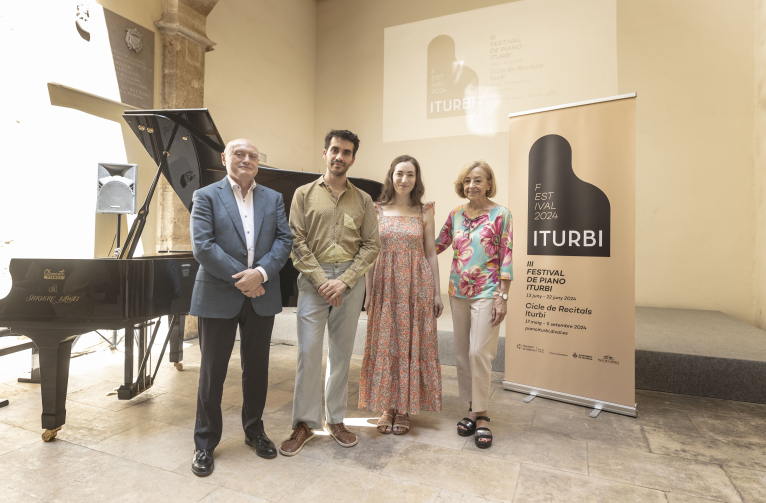 Los pianistas Juan Floristán y ‘Melón’ Lewis protagonizan el inicio del tercer Festival Iturbi de la Diputació de València