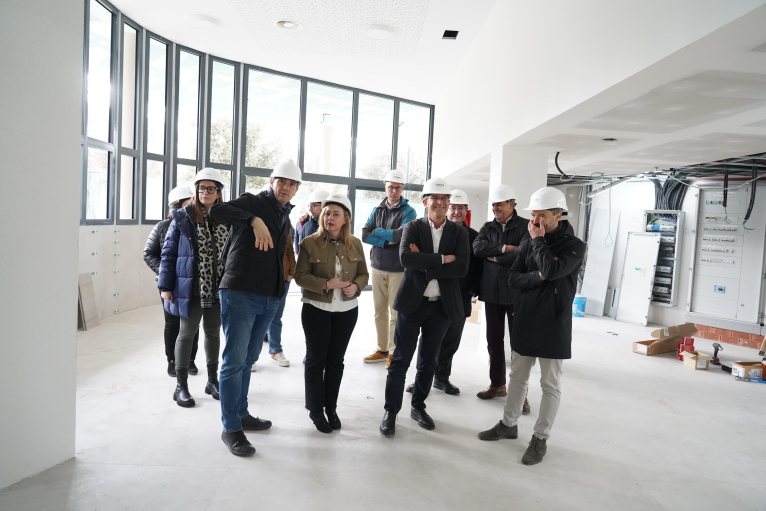 Les obres de la nova residència de majors d’Ontinyent finançada amb ajuda de la Diputació arriben al 88% d’execució