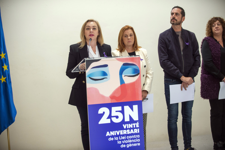 La Diputación conmemora el 25N: “Es hora de que la vergüenza recaiga en el agresor y no en la víctima”