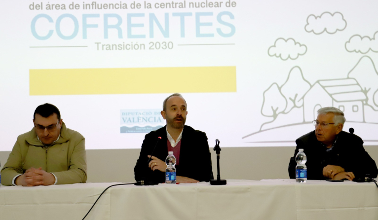 La Diputació lidera un pla d'acció per a impulsar la comarca del Valle de Ayora-Cofrentes després del tancament de la central nuclear