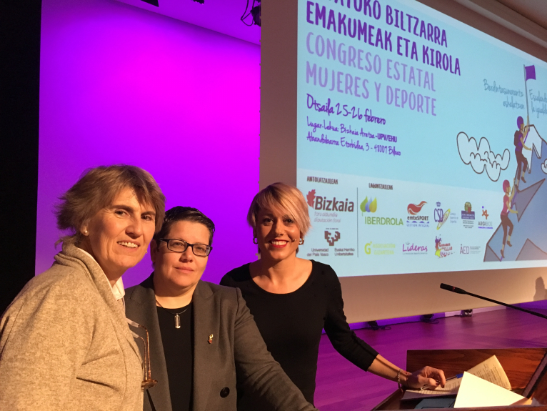 Bilbao agafa el relleu de la Diputació de València amb el II Congrés Estatal ‘Mujeres y Deporte’