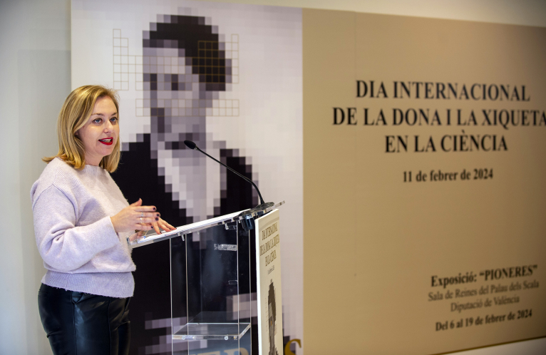 La Diputació conmemora el Día de la Mujer y la Niña en la Ciencia con una muestra sobre pioneras en el campo de la Física