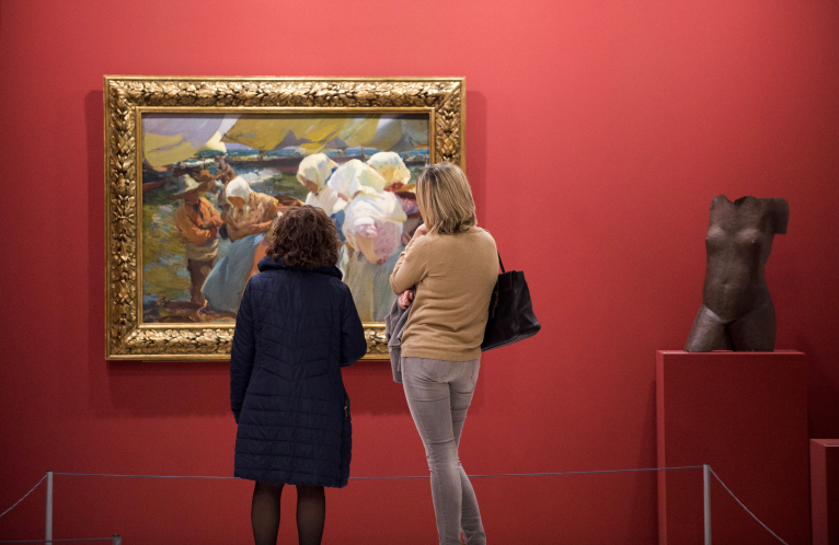 La Diputació abre sus puertas en Pascua con tesoros artísticos como ‘Pescadoras valencianas’ de Sorolla
