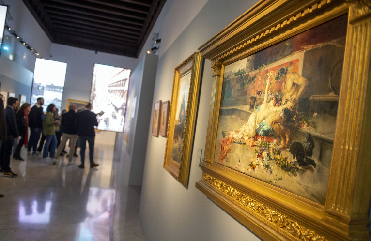 L'exposició de Sorolla en la Diputació rep 2.000 visites el primer cap de setmana