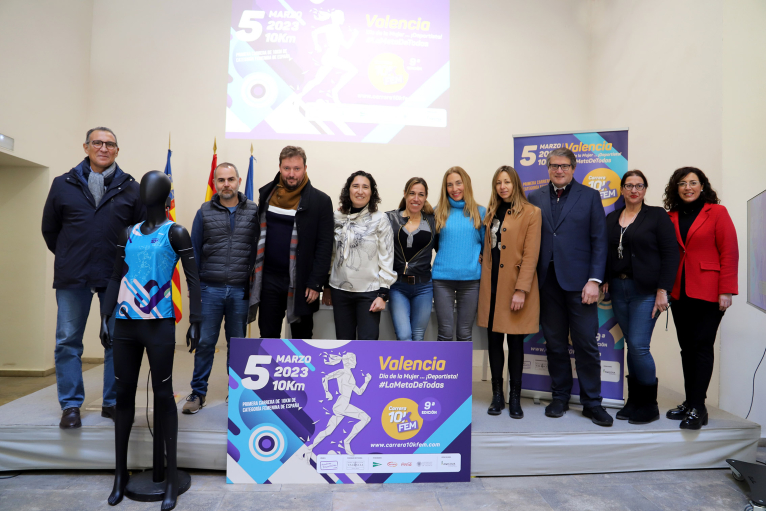 La Carrera 10K Fem celebra su novena edición con el objetivo de batir su récord de participantes