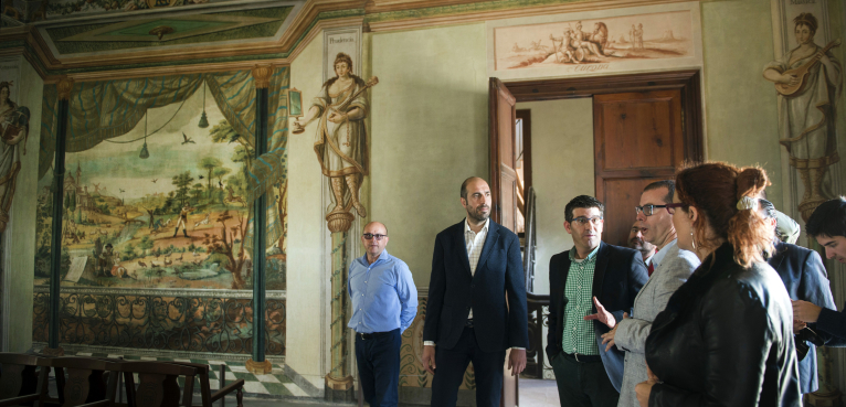La Diputación invierte 600.000 euros en la rotonda de acceso y mejoras urbanas en L’Olleria