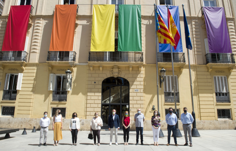 La Diputació conmemora el Día Internacional del Orgullo LGTBI