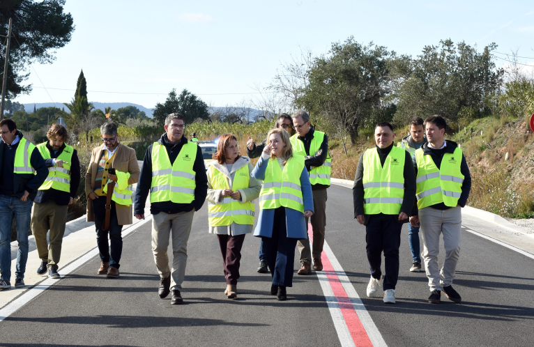 La Diputació de València invertix més de 16 milions d'euros en la millora de carreteres i camins de la Vall d'Albaida 