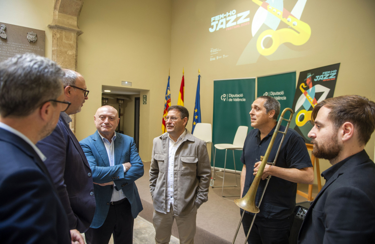 La Diputació presenta el cartell del seu primer festival de jazz amb Big bands i mítics grups de la província