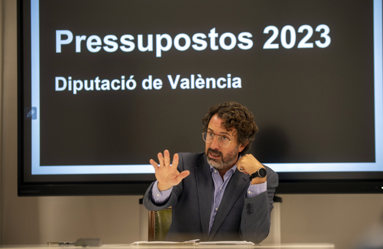 La Diputació presenta un pressupost amb 646 milions d'euros i rècord d'inversió directa als ajuntaments