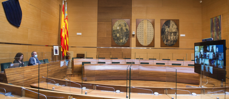 Alumnos de la Universitat presentan los proyectos de emprendimiento rural del programa UVEmpren de la UV y la Diputación