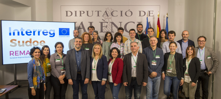 La Diputació acoge el inicio del proyecto europeo REMAS, clave en la lucha contra el cambio climático