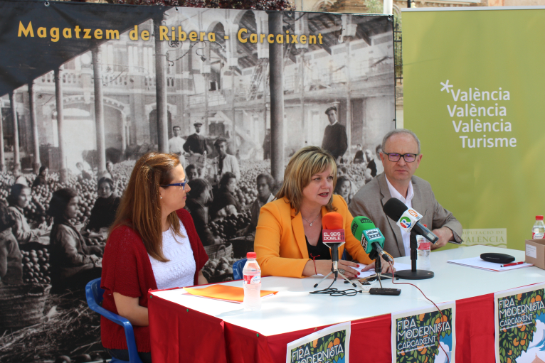 Carcaixent es reivindica com a ciutat modernista i s'obri al turisme amb l’ajuda de València Turisme