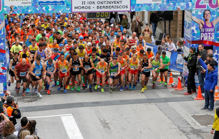 Ontinyent registra el rècord d'inscripció de dones en el Circuit de Carreres Populars de la Diputació 