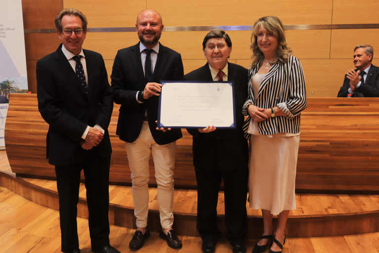 La Diputació i el Col·legi de Metges distingixen el doctor José María Catalá per la seua trajectòria com a metge rural
