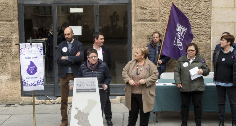 La recepción fallera de la Diputació de València tomará la igualdad por bandera