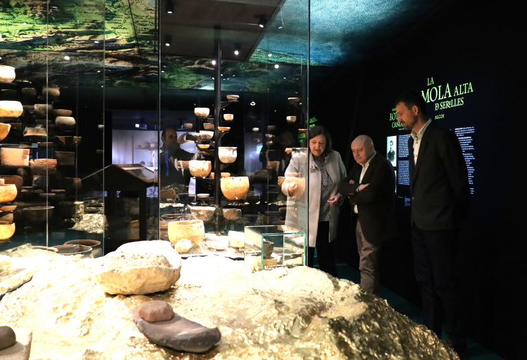 El Museu de Prehistòria ofrece un recorrido por la memoria de los poblados del Mas de Menente y la Mola Alta de Serelles