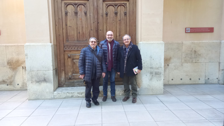 El diputat de Cultura rep a la nova direcció de la Societat Amics del País