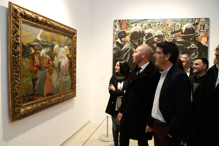 Los Sorollas de la Diputació estrenan las exposiciones de gran formato en Ontinyent