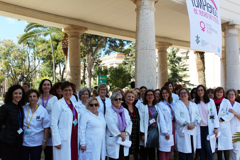 L'Hospital General de València celebra el Dia Internacional de la Dona sota el lema “Trencant el sostre de cristall”  