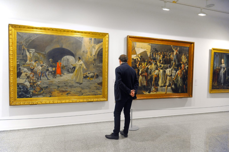 ‘Memòria de la Modernitat’ mostra les joies artístiques de la Diputació a través de visites guiades a Sagunt 