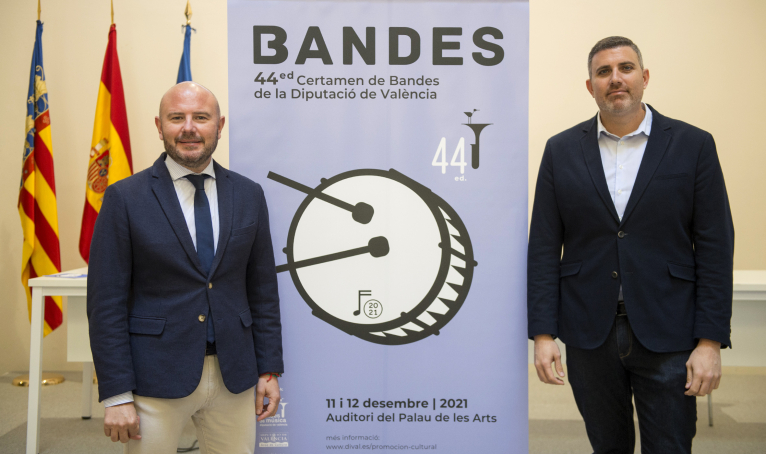 La Diputació de València reivindica la música de banda en la 44ª edició d'un Certamen ple de novetats