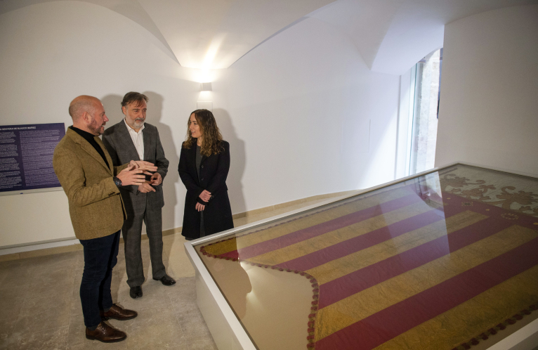 La Diputació exhibix de manera permanent la Senyera de Blasco Ibáñez