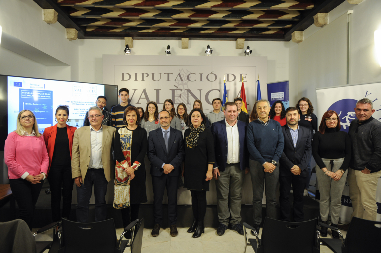 La Diputació presenta las Escuelas Embajadoras de la Unión Europea en Quart, Cullera y Oliva