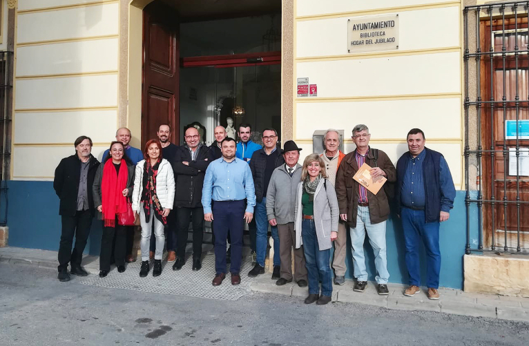 El diputado de Cultura, Xavier Rius, participa en el Consejo Municipal de Macastre
