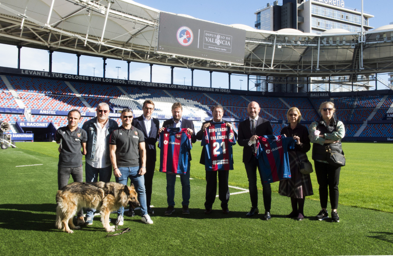 La Diputació renueva su compromiso con la Fundación del Levante UD y agradece su sensibilidad social