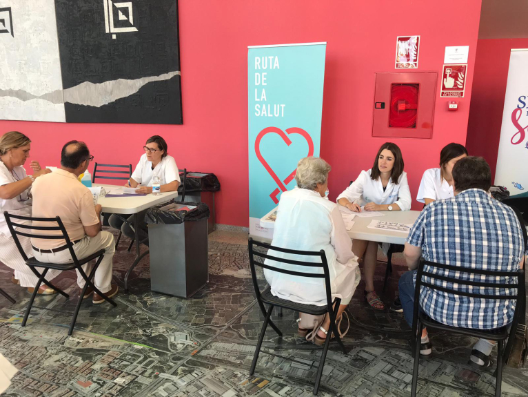Más de 1.400 personas asisten a la Ruta de la Salud 2019 de la Diputació