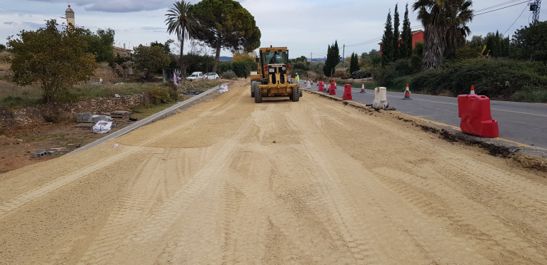 Condicionament de traçat i carril ciclo-pedestre en la CV-429, del PK 0+220 al PK 3+000