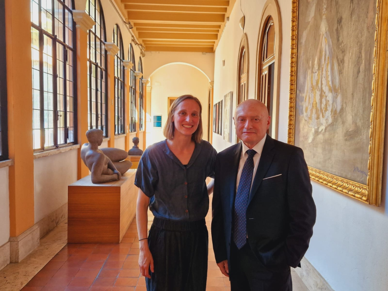 La Diputació fortalece su alianza con la Academia de España en Roma con la apertura del ciclo de recitales de piano