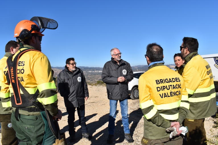 La Diputació agilita el procés perquè els municipis sol·liciten els serveis de les brigades forestals
