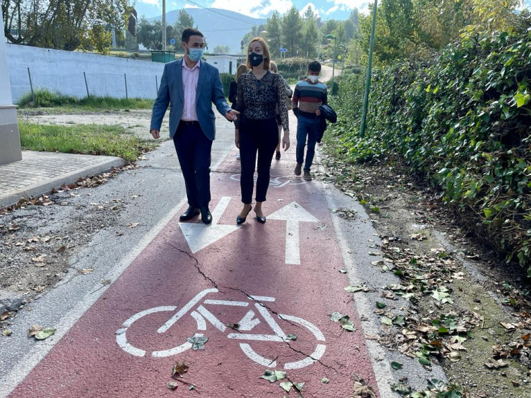 La Diputació valora la apuesta de Albaida por la movilidad sostenible