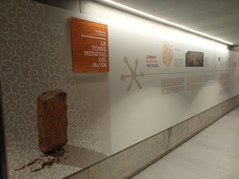 El MuVIM estudia i musealiza amb una nova exposició permanent les restes de la seua Torre Medieval