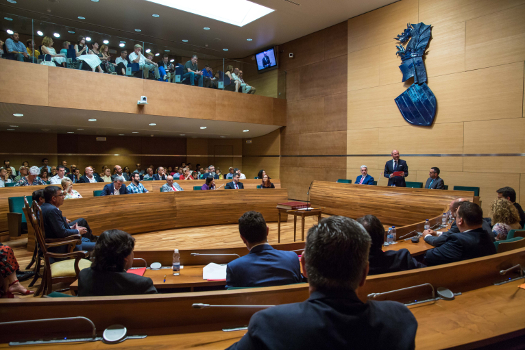 La Diputació de València celebra aquest dimarts la sessió plenària del mes de setembre