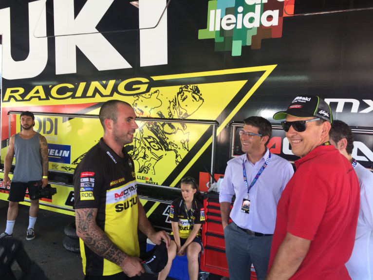 Rodríguez comprueba las mejoras en el Circuito de Albaida en la primera prueba del Mundial de Supermoto