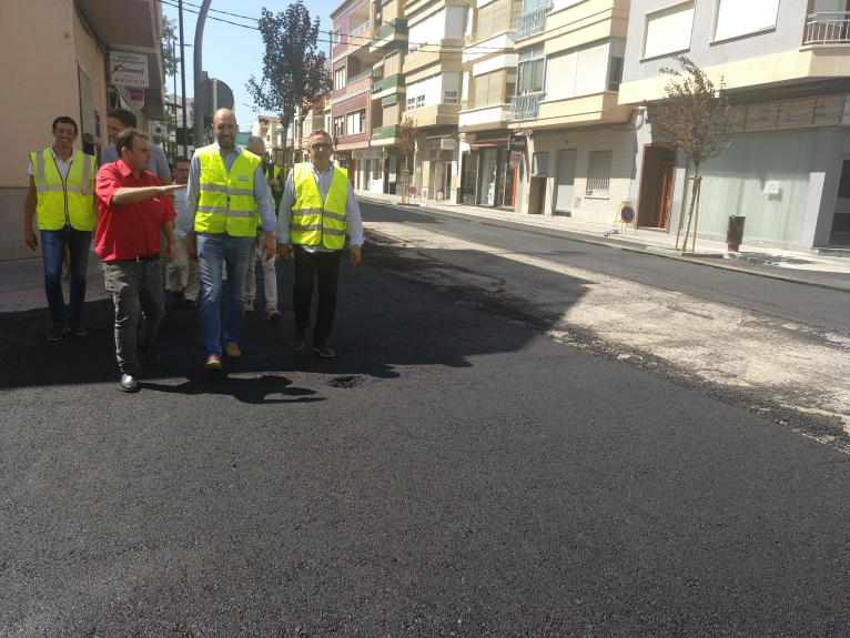 La Diputació ultima les millores en l’Avinguda de la Mar de Bellreguard i avança la resta d’obres en carreteres de La Safor 