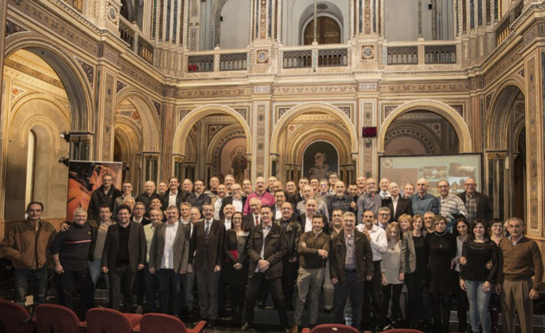 El Consorci de Bombers ret homenatge a 66 jubilats